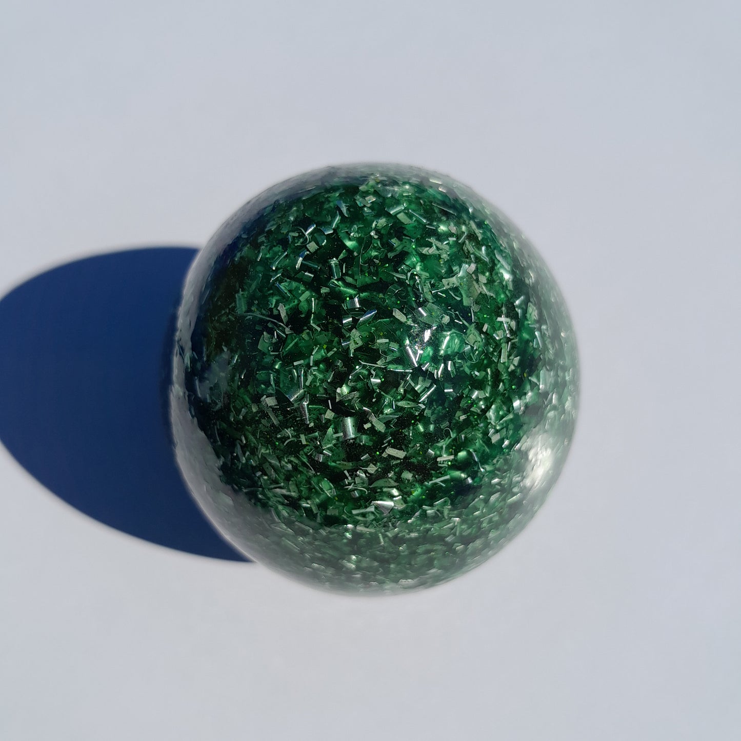 Huevo de Orgonita Verde
