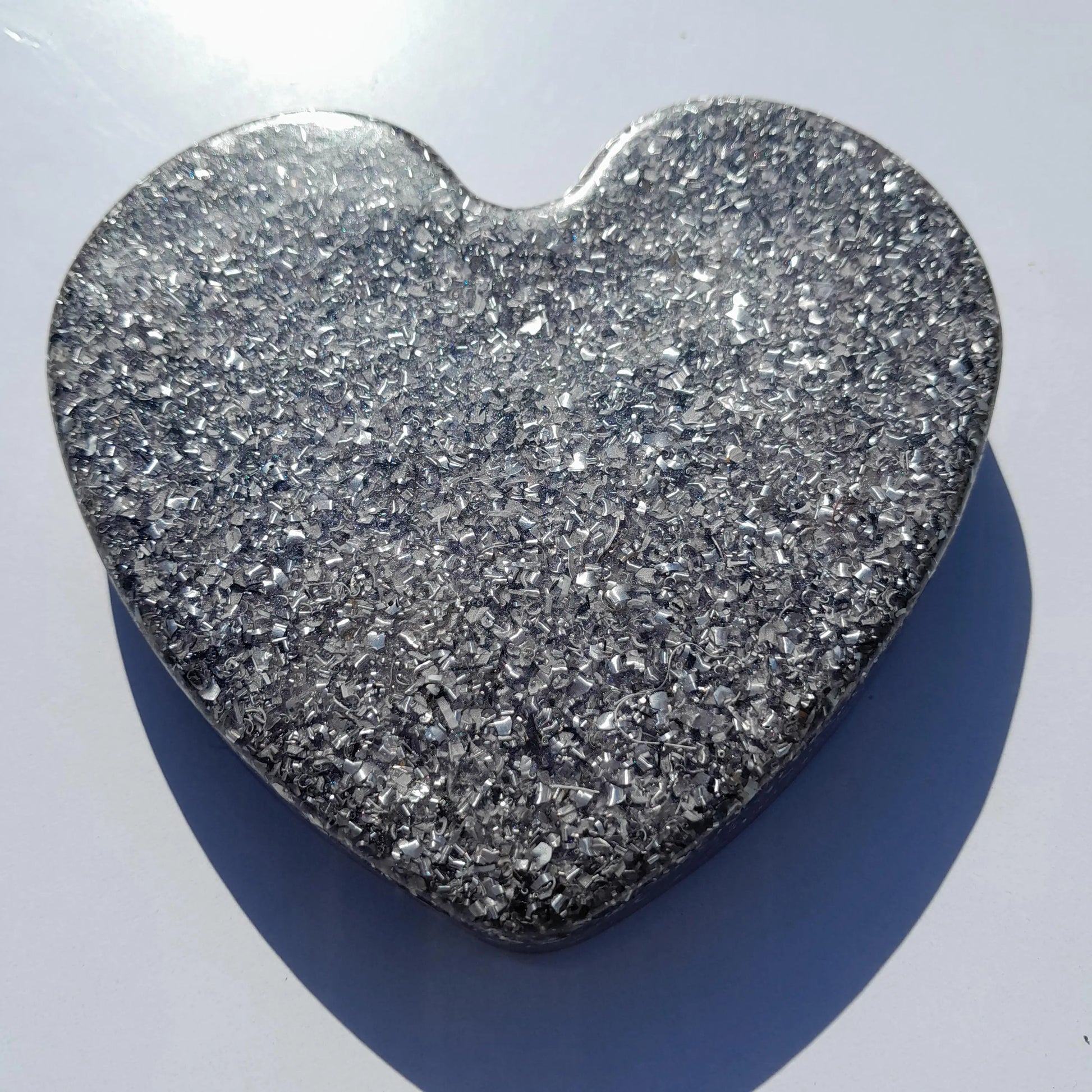 Corazón Orgonita Clásico- Protector 5G- Armonizador de Energía