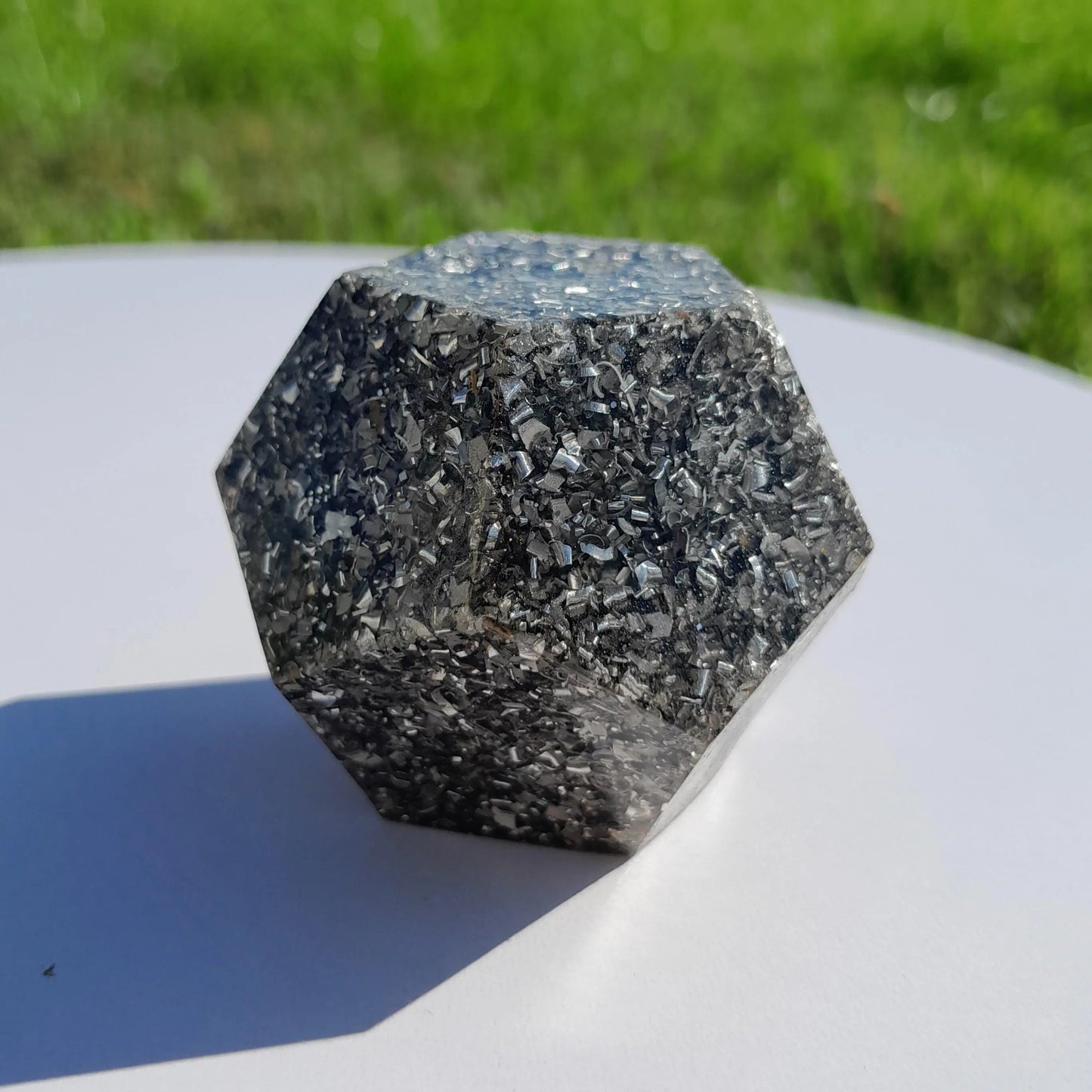 Mini Dodecaedro Orgonita Clásico- Protector Ondas Electromagnéticas y 5G- Armonizador Energía