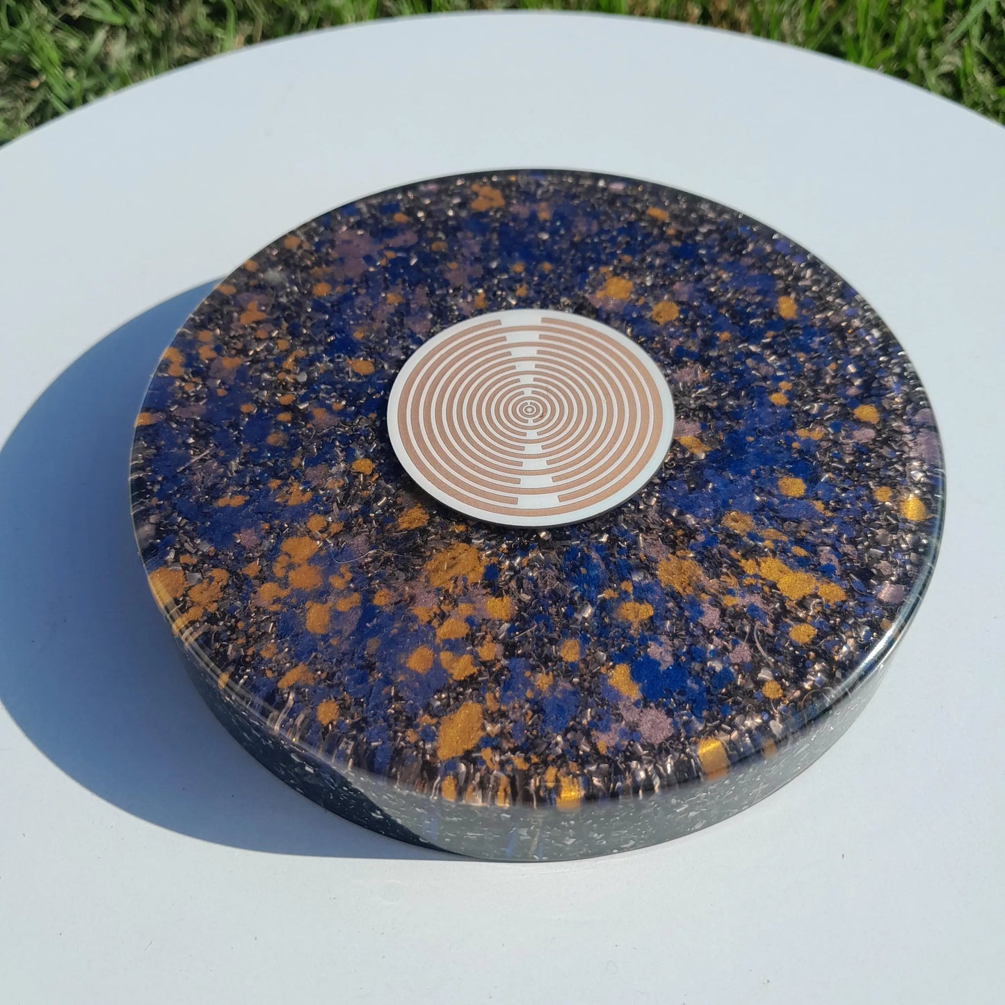 Placa de Carga de Orgón con Antena MWO Lakhovsky- Generador Energía para Alimentos y Bebidas