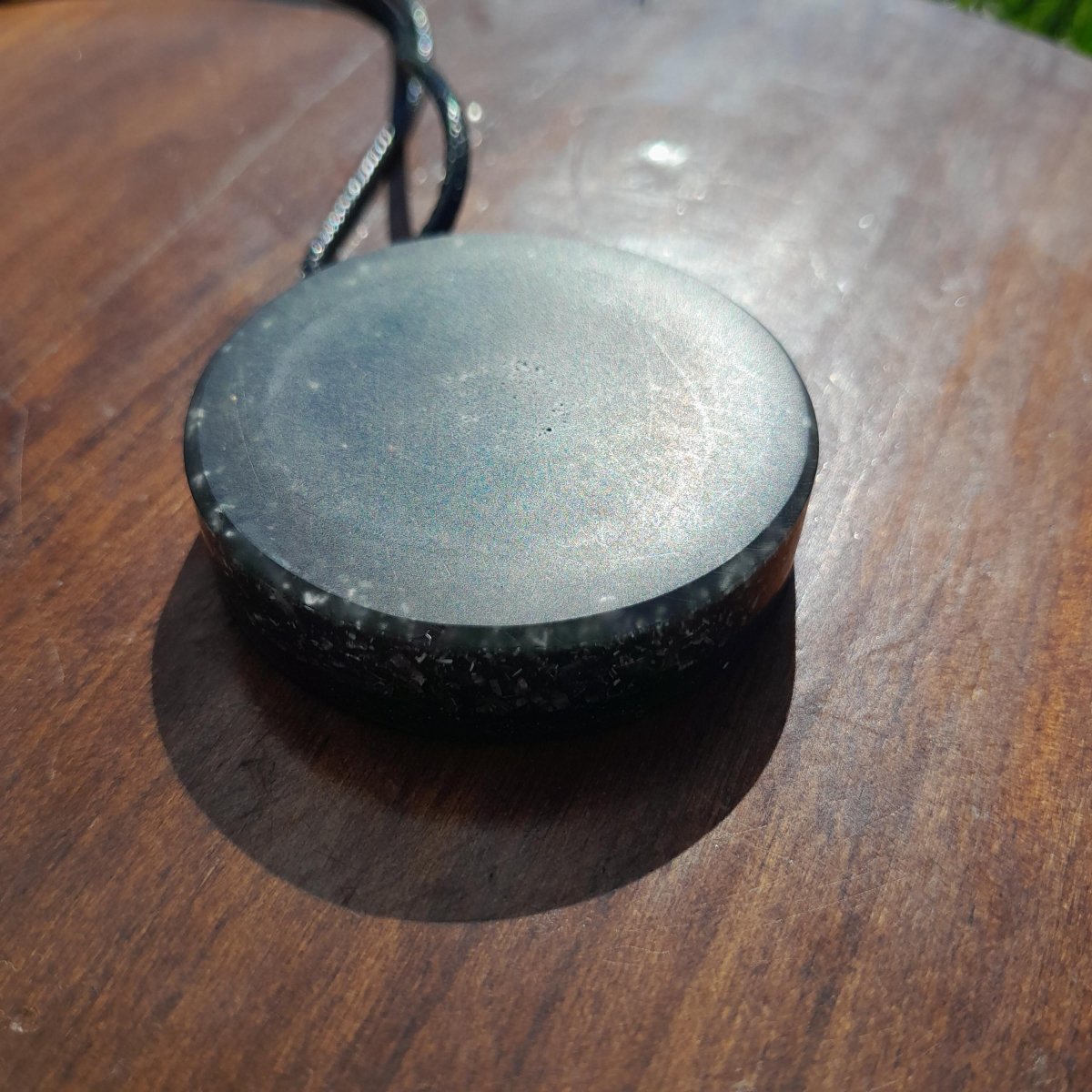 Colgante Orgonita Flor de la Vida con Shunguita en Polvo - Mundo Orgon