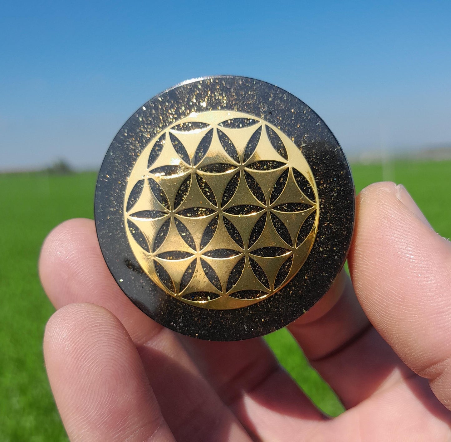Orgonitas de Bolsillo con Shunguita- Protección 5G y EMF
