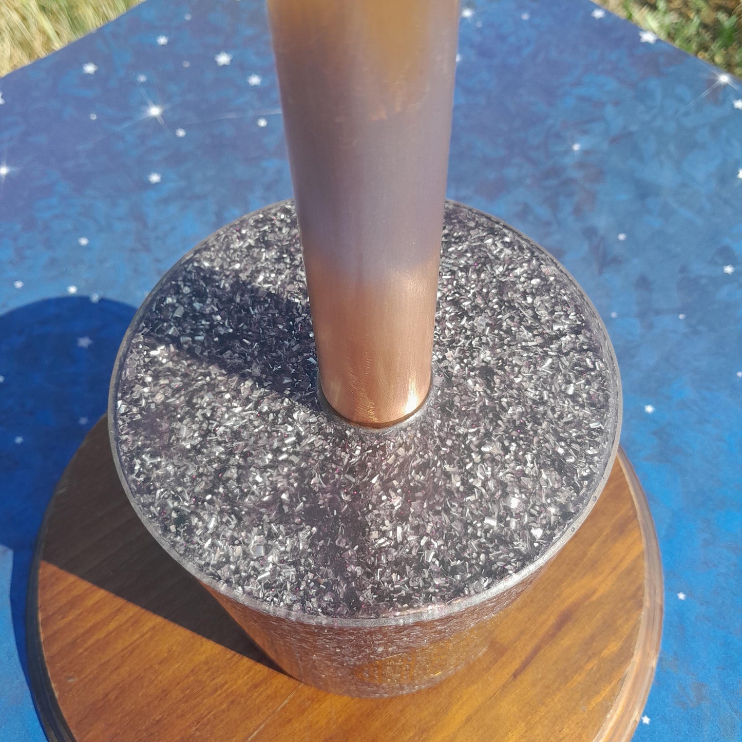 Cloudbuster Flor de la Vida Violeta- Towerbuster- Orgone Energy