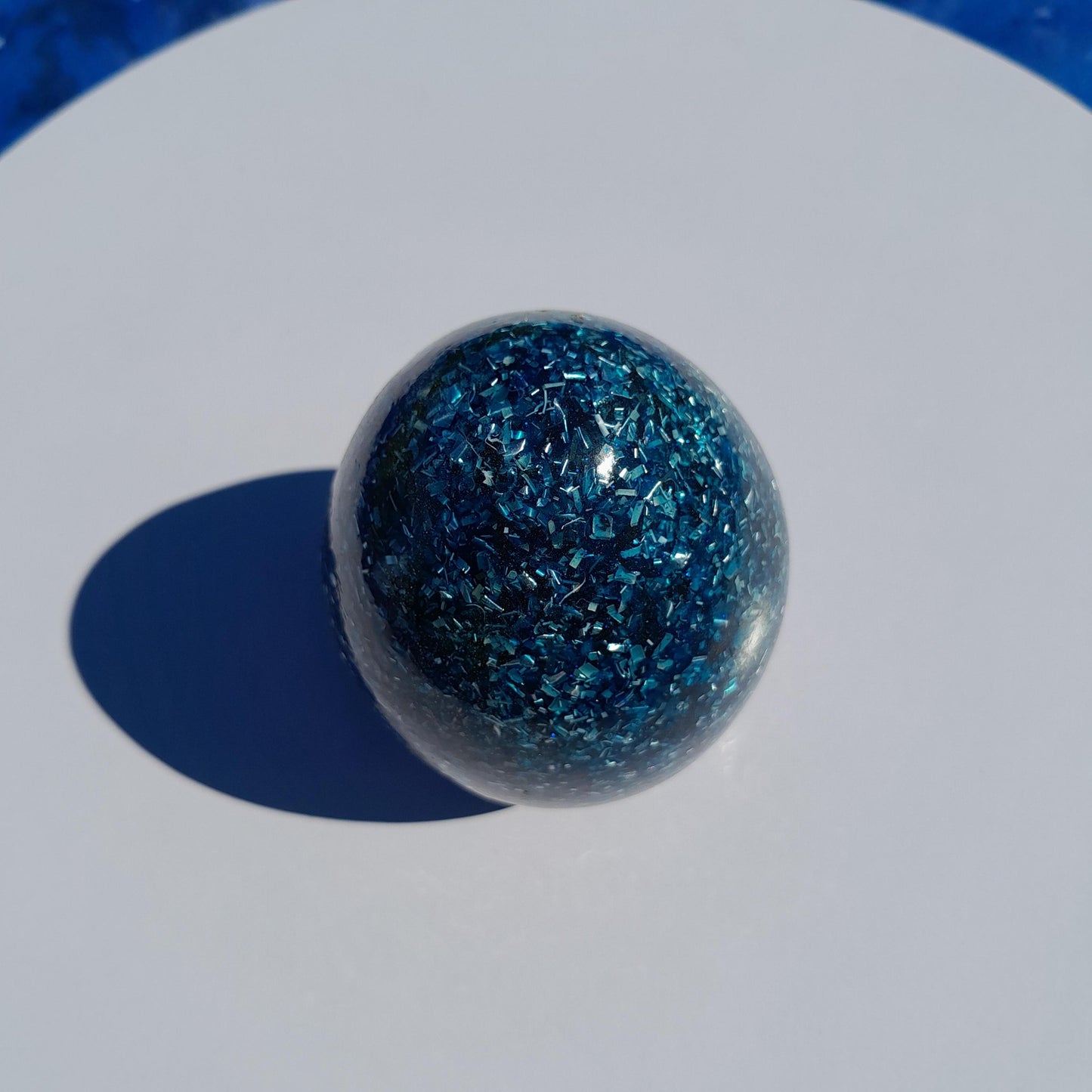 Huevo Orgónico Azul- Protección 5G EMF- Orgone Energy