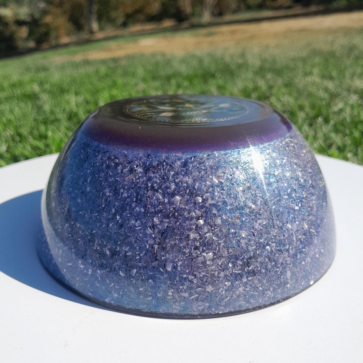 Orgonita Semiesfera Árbol de la Vida - Protector 5G y Transmutador de Energía- Hecho a Mano