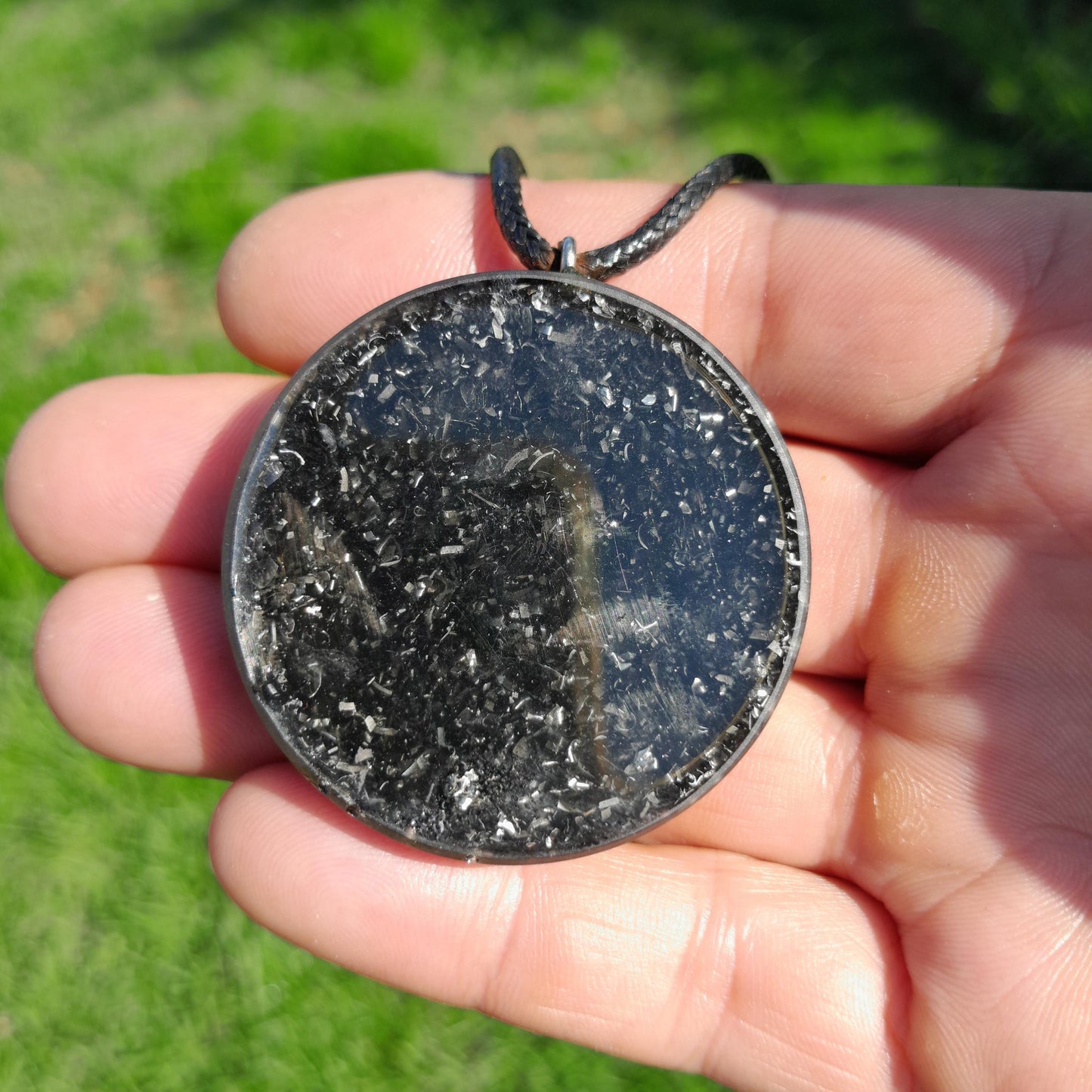 Colgante Orgonita Metatron- Protección 5G- Orgone Necklace- Amuleto Energético Hecho a Mano
