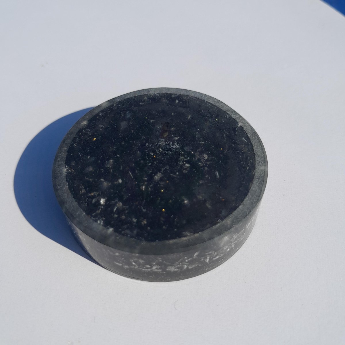 Orgonita de Bolsillo Metatron con Shunguita - Mundo Orgon