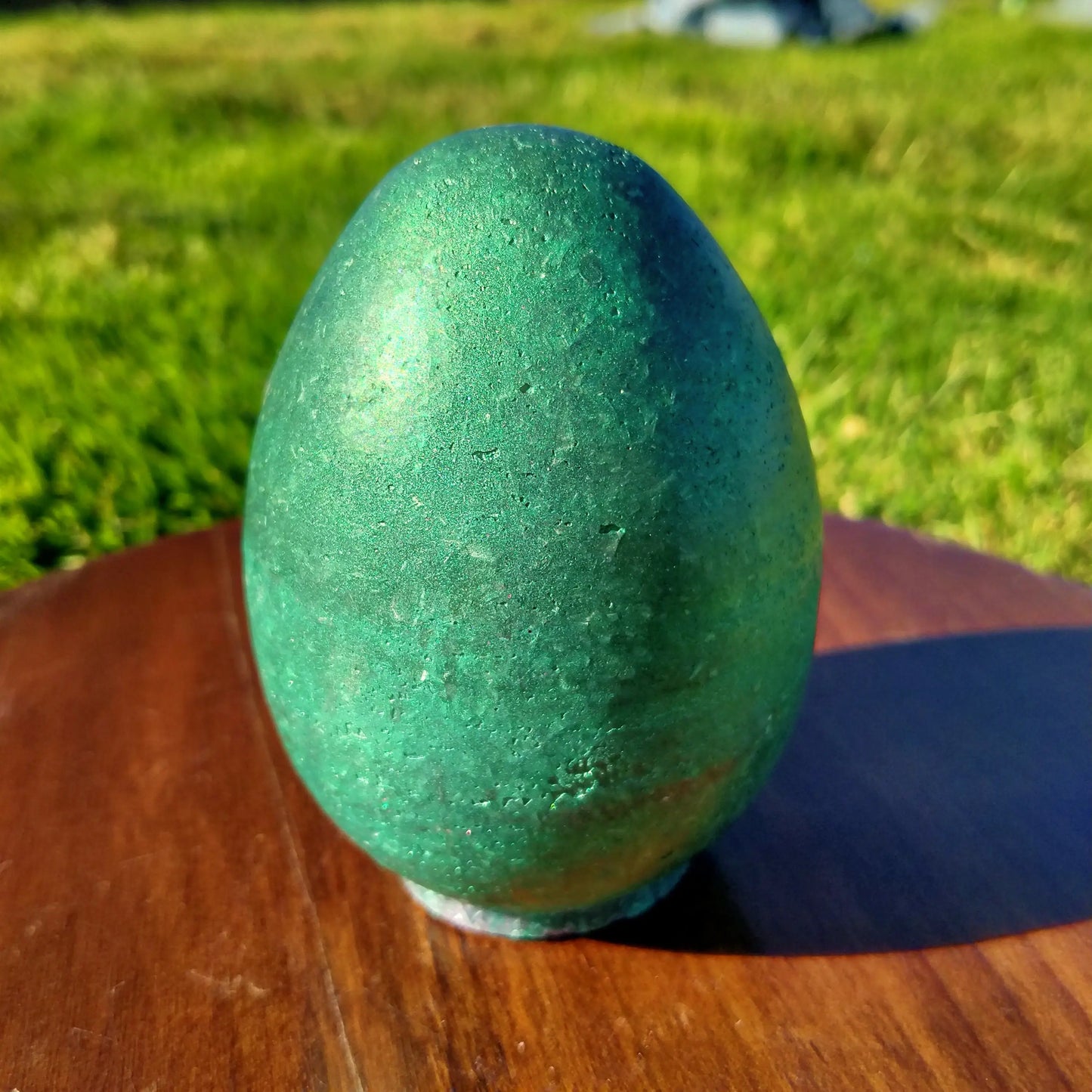 Huevo de Orgonita Verde - mundoorgon