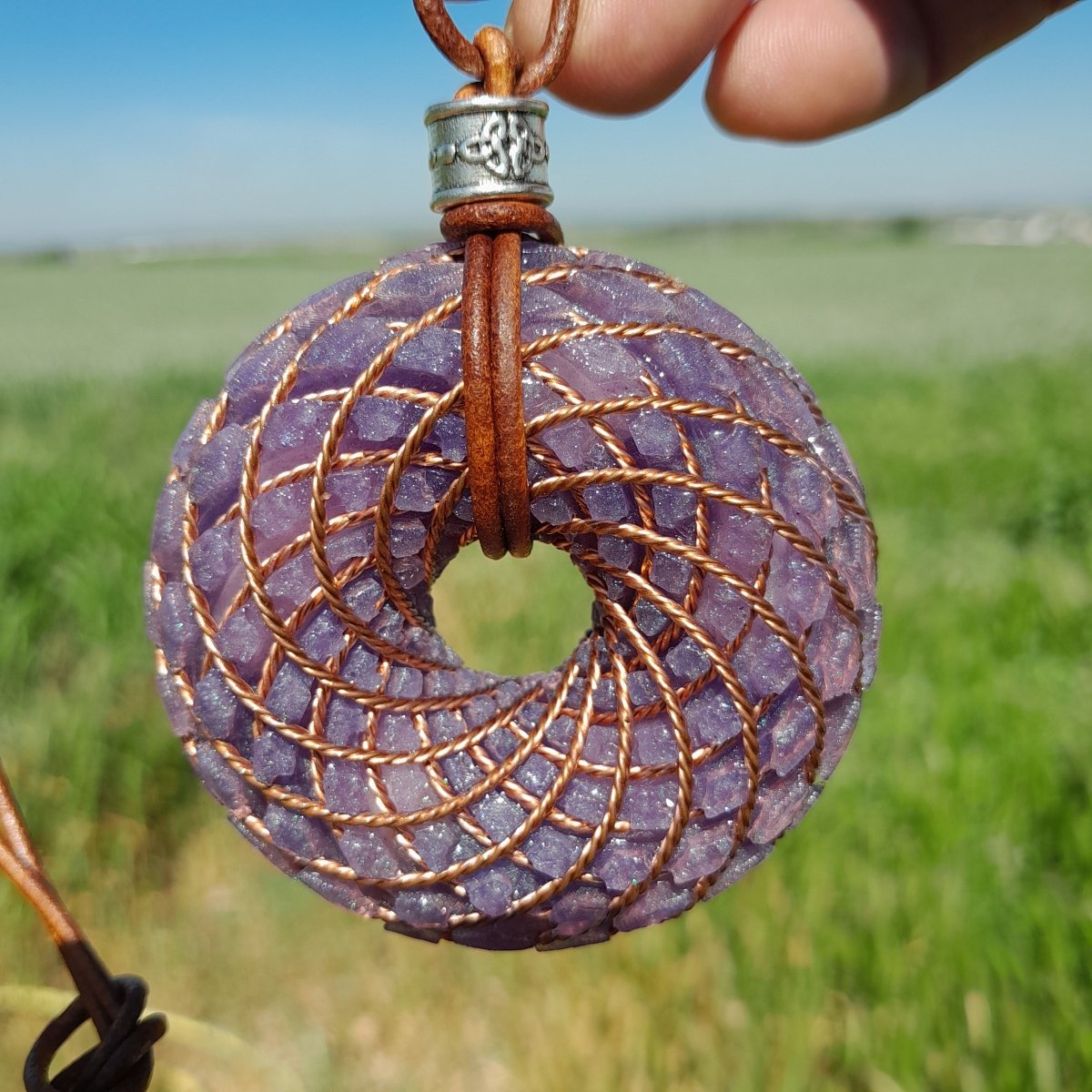 Bobina Rodin Violeta - Generador de Ondas de Vórtice - Mundo Orgon