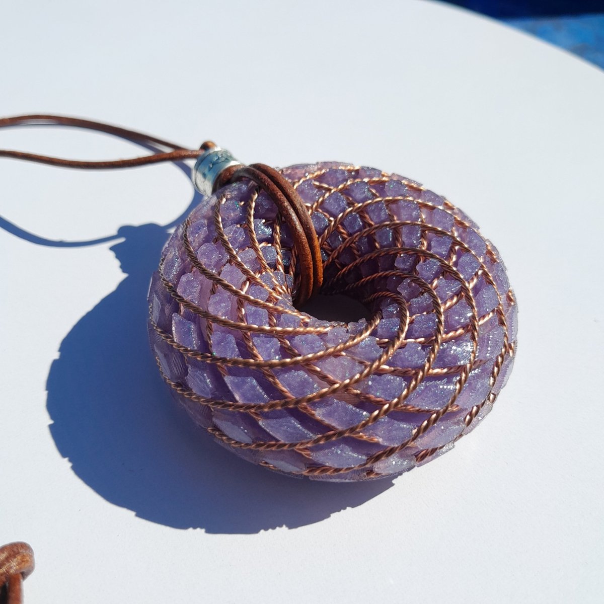 Bobina Rodin Violeta - Generador de Ondas de Vórtice - Mundo Orgon