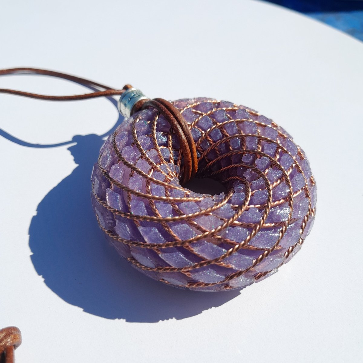 Bobina Rodin Violeta - Generador de Ondas de Vórtice - Mundo Orgon