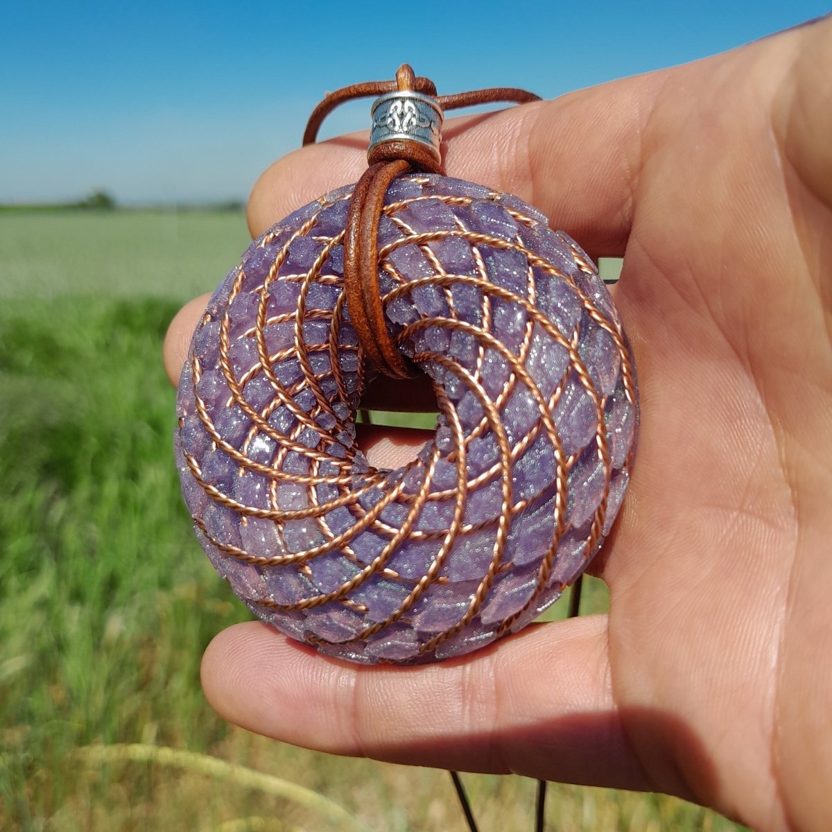 Bobina Rodin Violeta - Generador de Ondas de Vórtice - Mundo Orgon