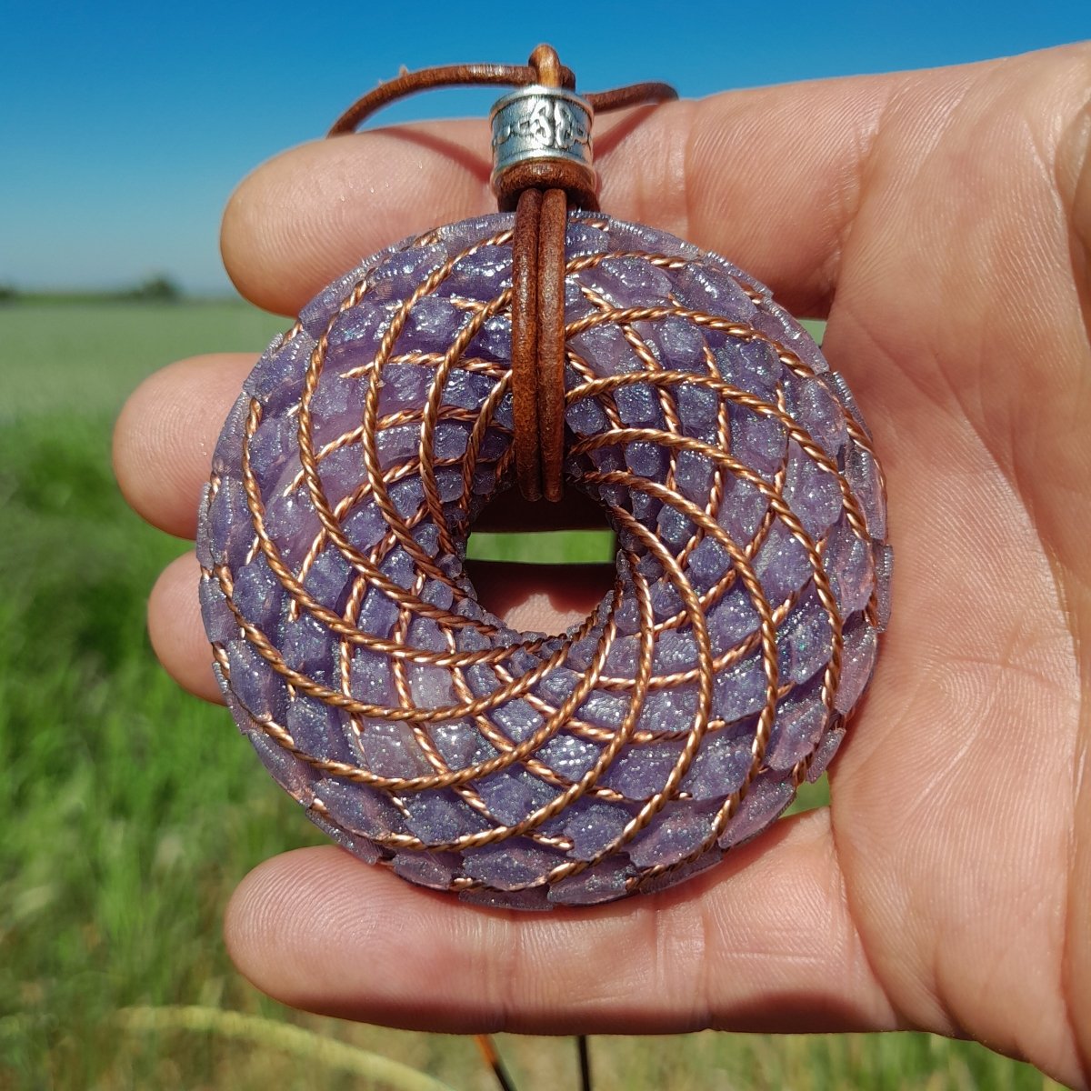 Bobina Rodin Violeta - Generador de Ondas de Vórtice - Mundo Orgon