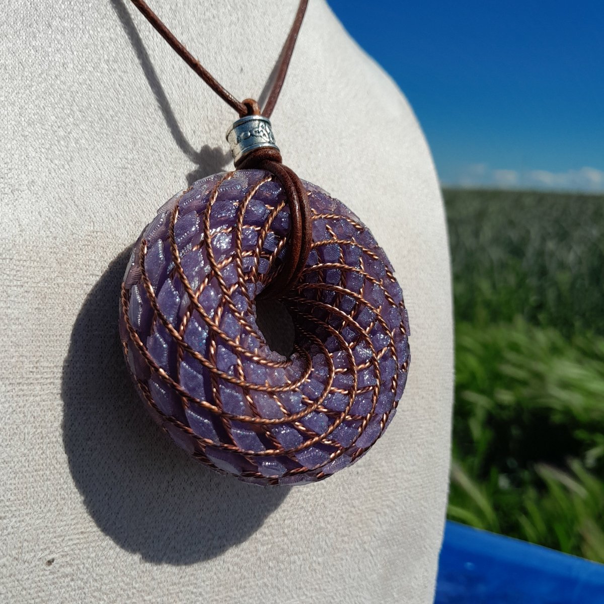 Bobina Rodin Violeta - Generador de Ondas de Vórtice - Mundo Orgon