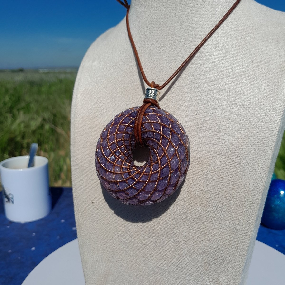 Bobina Rodin Violeta - Generador de Ondas de Vórtice - Mundo Orgon