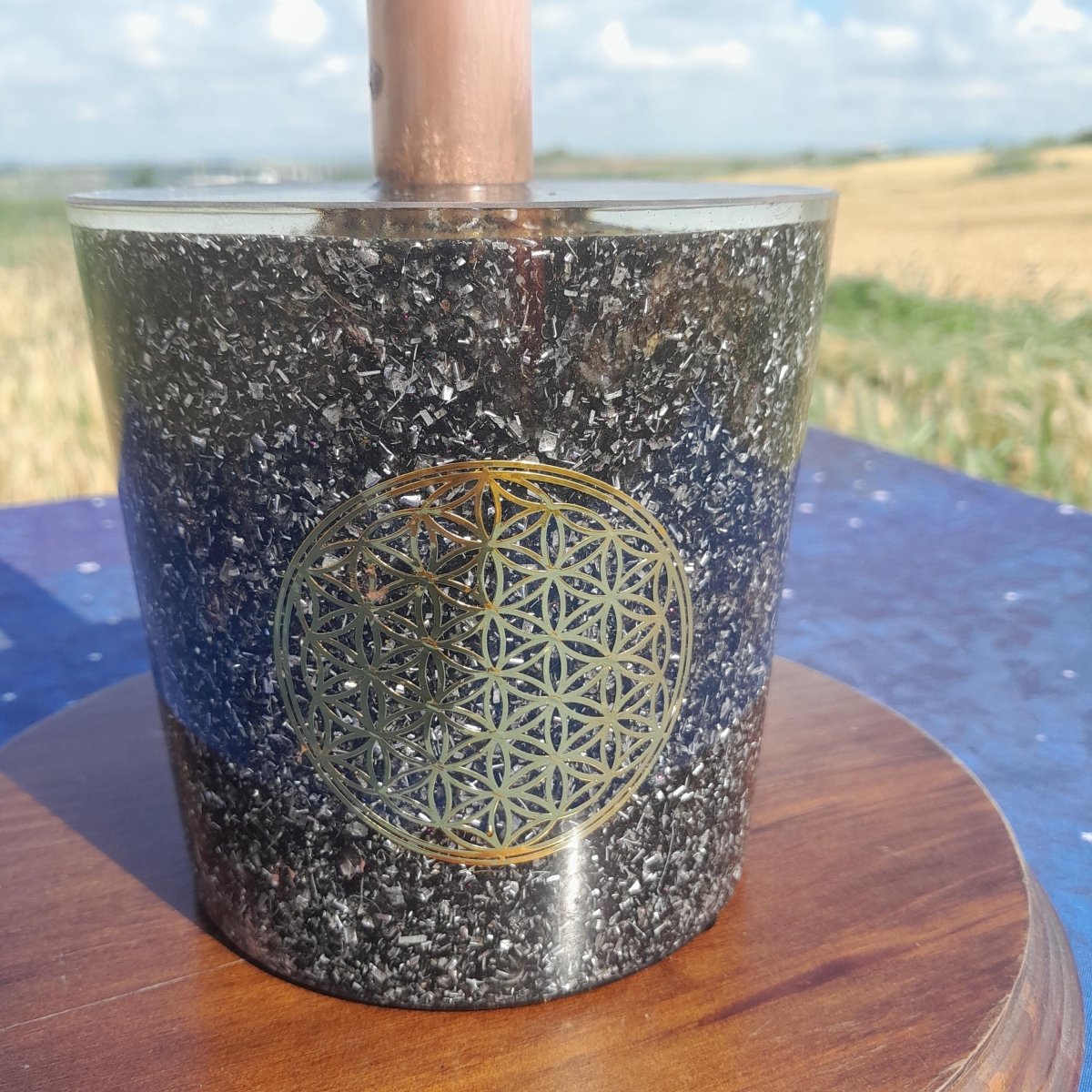 Cloudbuster Flor de la Vida con Shunguita - Mundo Orgon