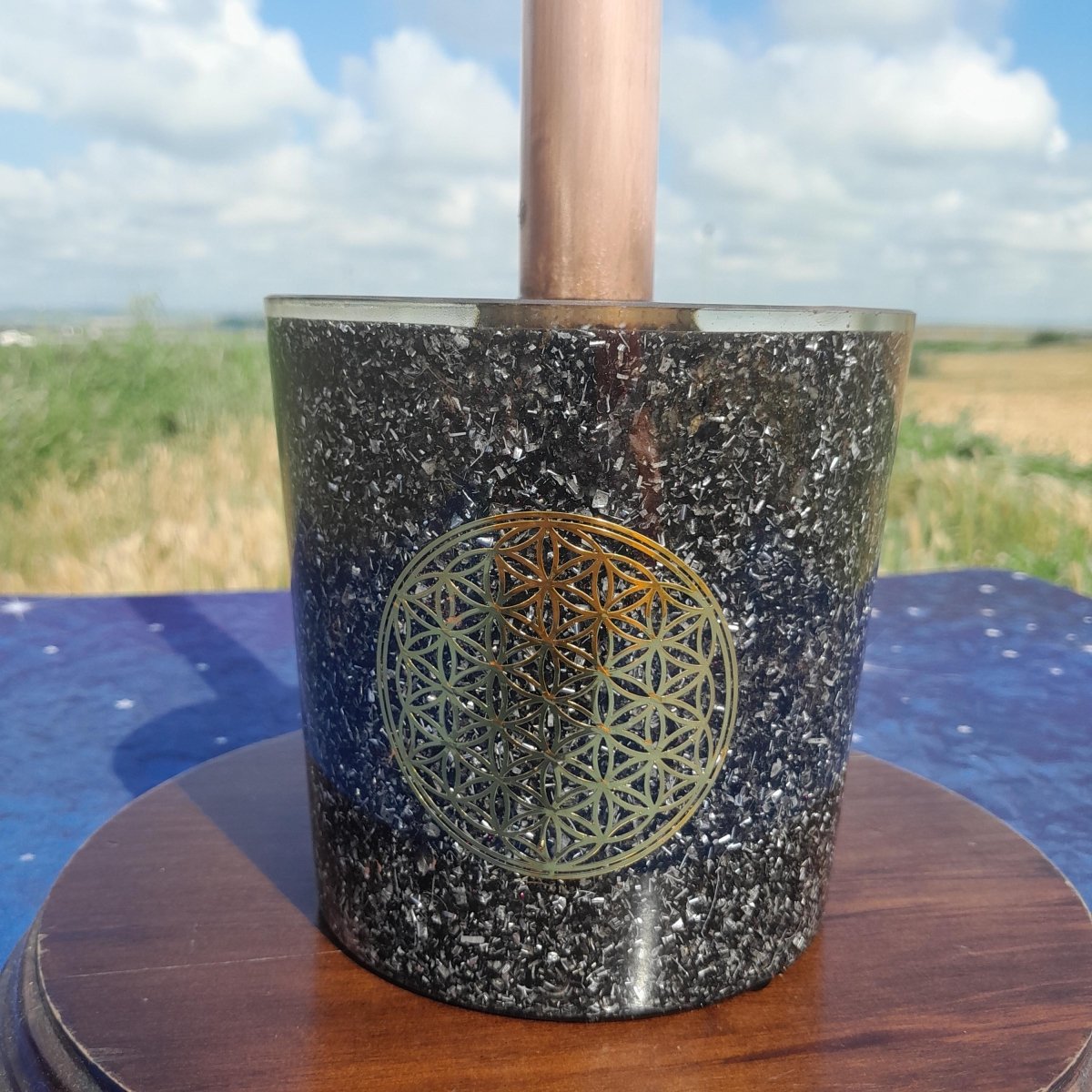 Cloudbuster Flor de la Vida con Shunguita - Mundo Orgon