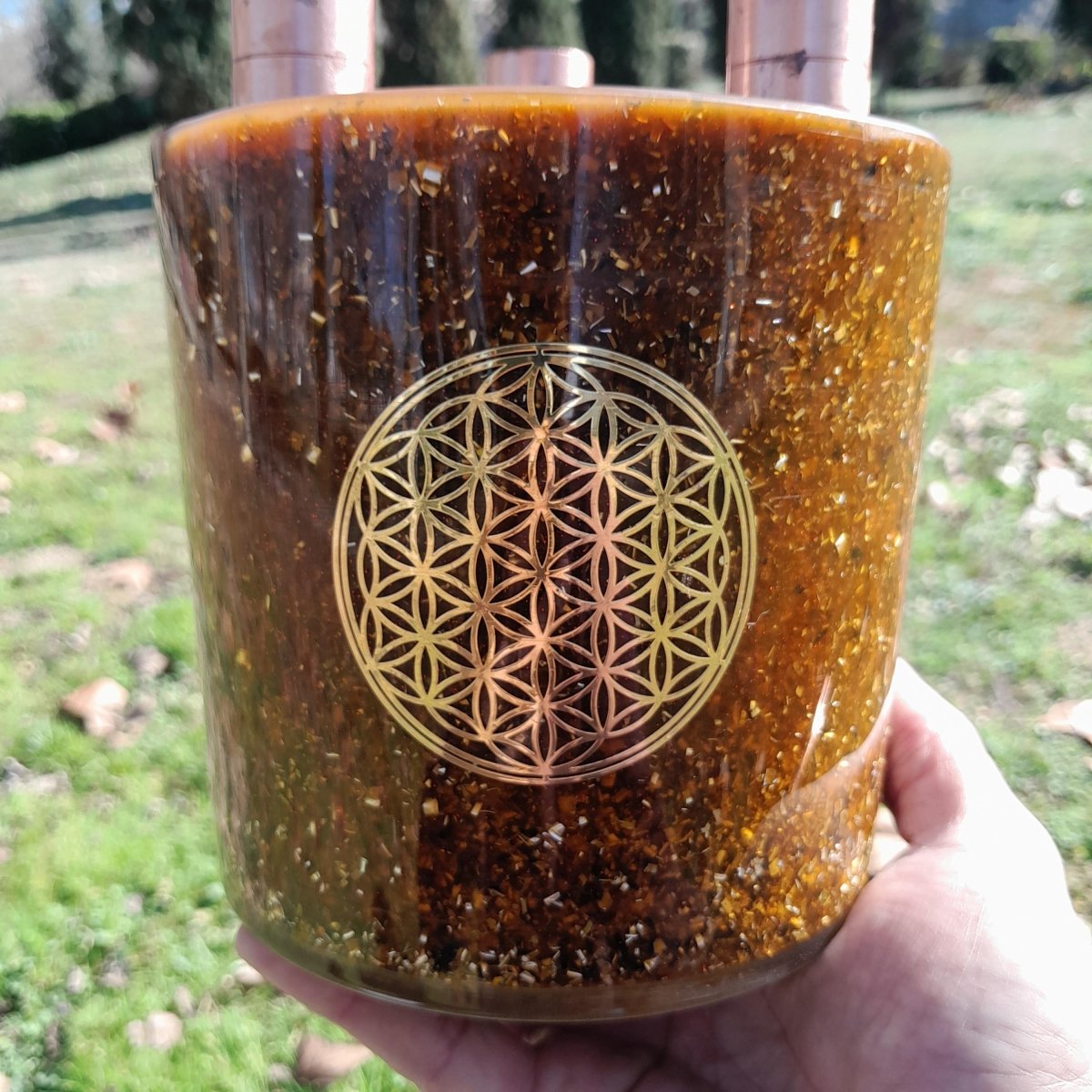 CloudBuster Flor de la Vida - Dragón de Poder - Armonizador de Energía - Mundo Orgon