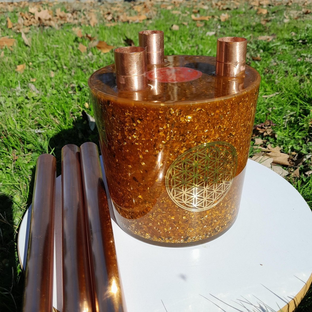 CloudBuster Flor de la Vida - Dragón de Poder - Armonizador de Energía - Mundo Orgon