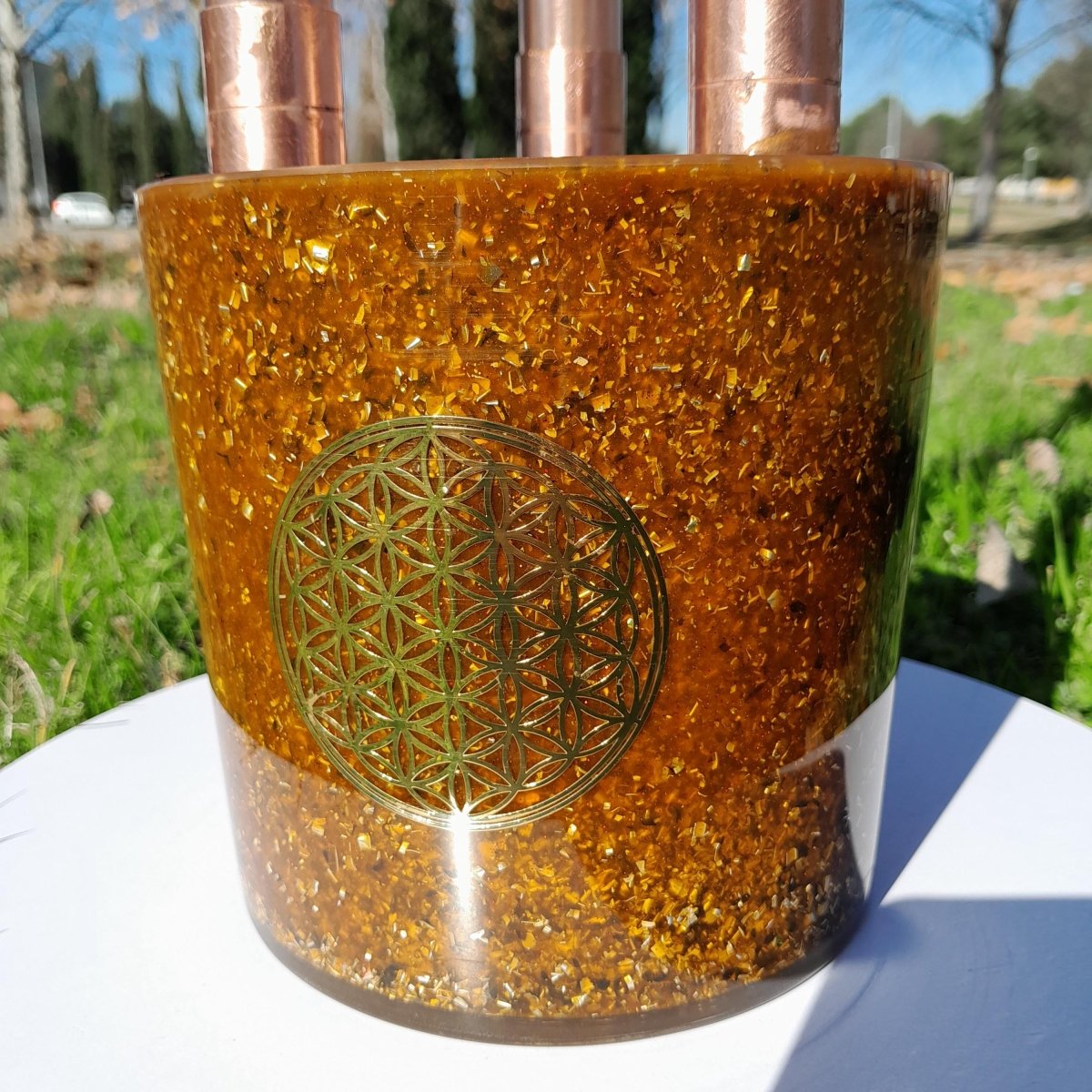 CloudBuster Flor de la Vida - Dragón de Poder - Armonizador de Energía - Mundo Orgon