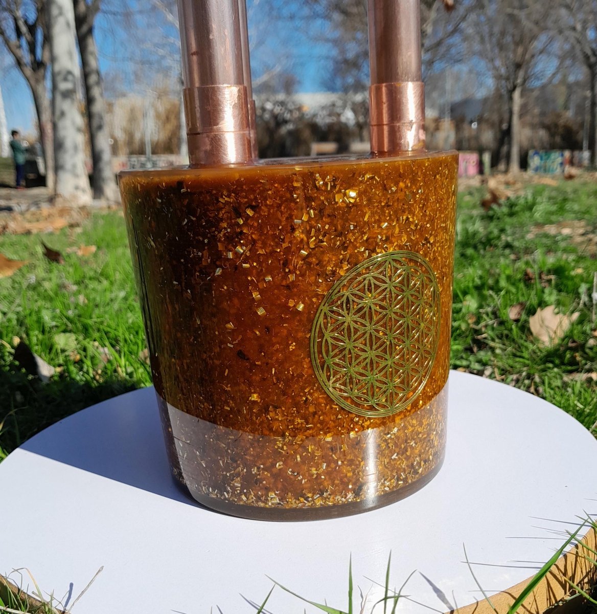 CloudBuster Flor de la Vida - Dragón de Poder - Armonizador de Energía - Mundo Orgon