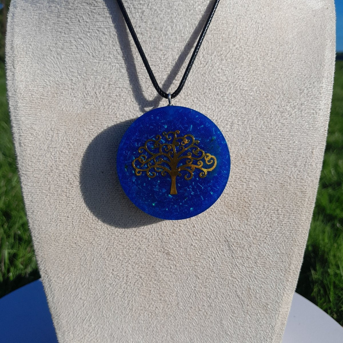 Colgante Orgonita Árbol de la Vida con Shungita - Mundo Orgon LTD