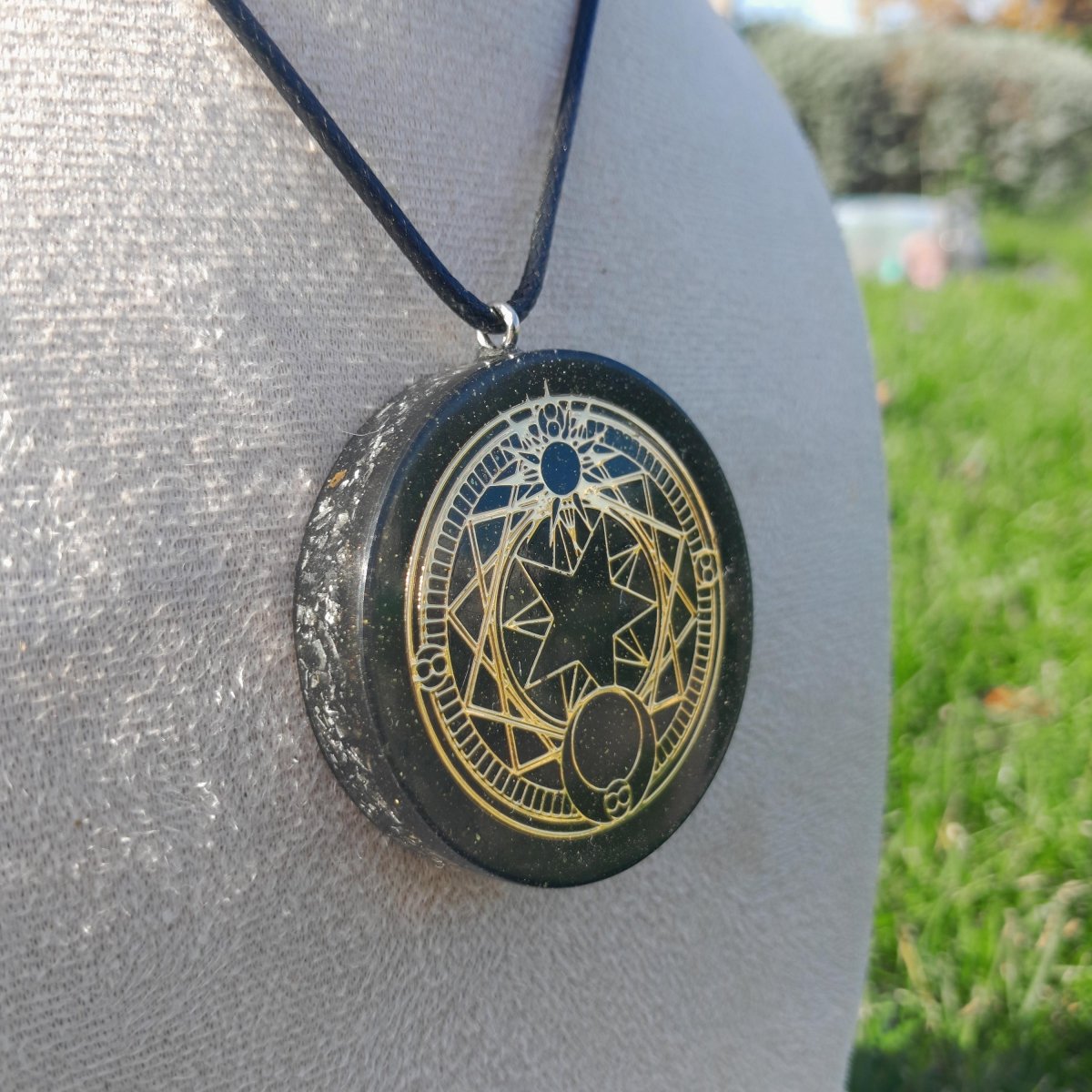 Colgante Orgonita con Shungita - Protección 5G - Mundo Orgon