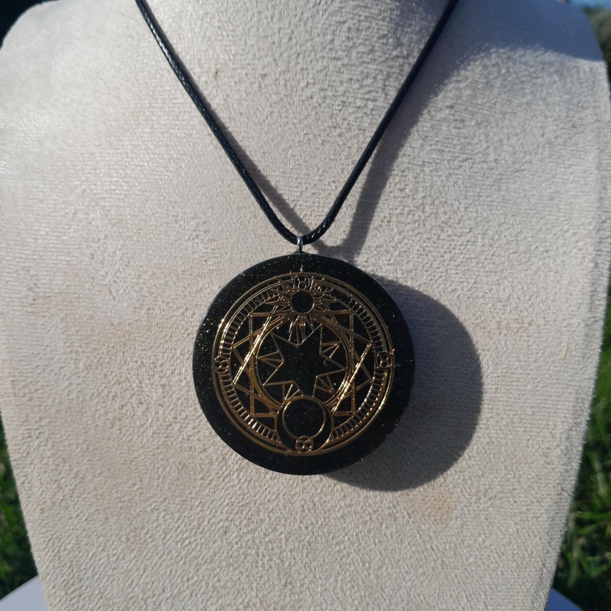 Colgante Orgonita con Shungita - Protección 5G - Mundo Orgon