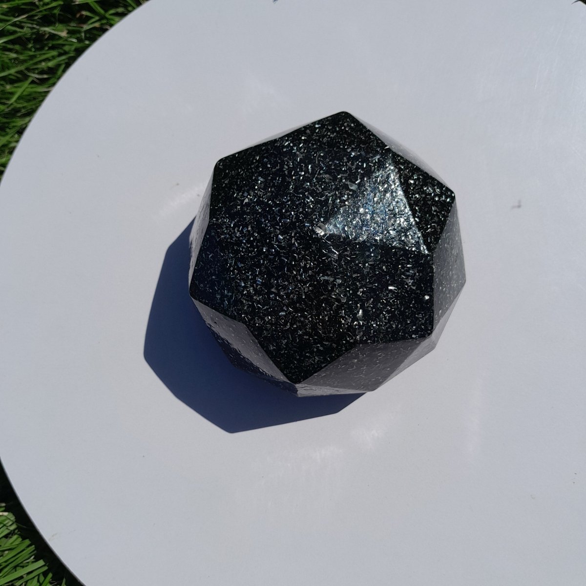 Domo de Orgonita con Shunguita - Mundo Orgon LTD