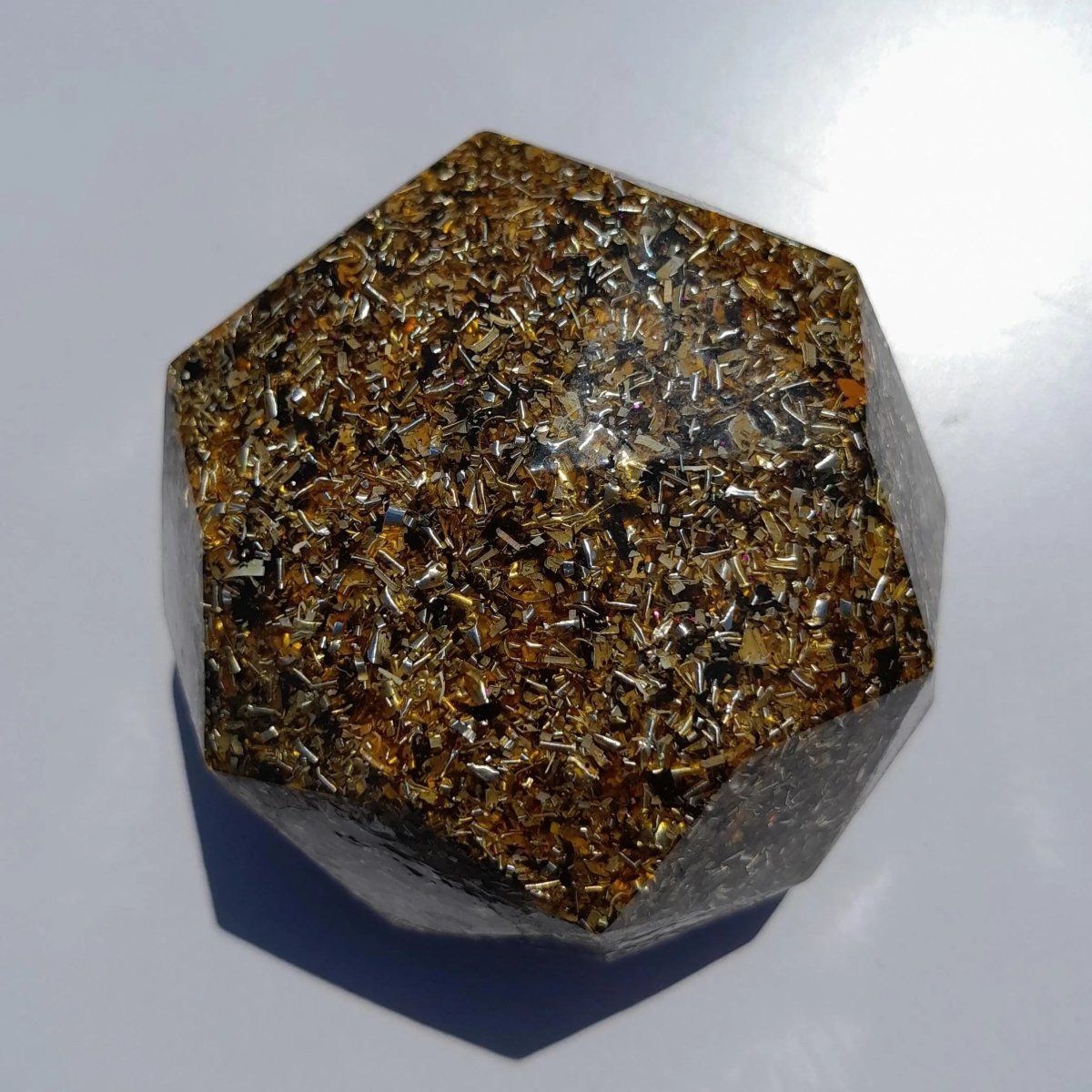 Domo de Orgonita Marrón - Tamaño Mediano - Mundo Orgon