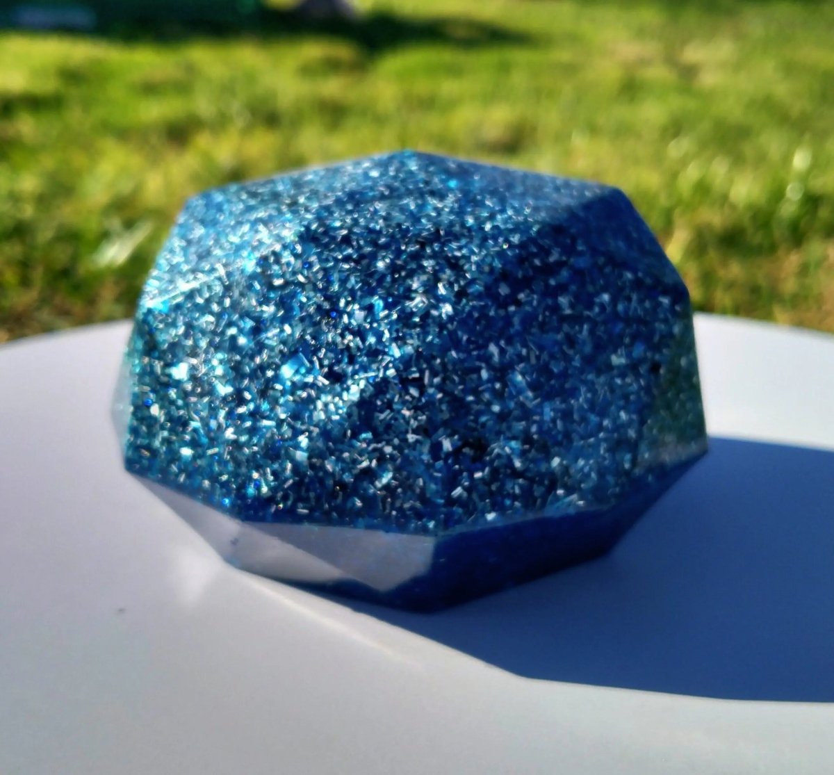 Domo Orgonita Azul - Mundo Orgon