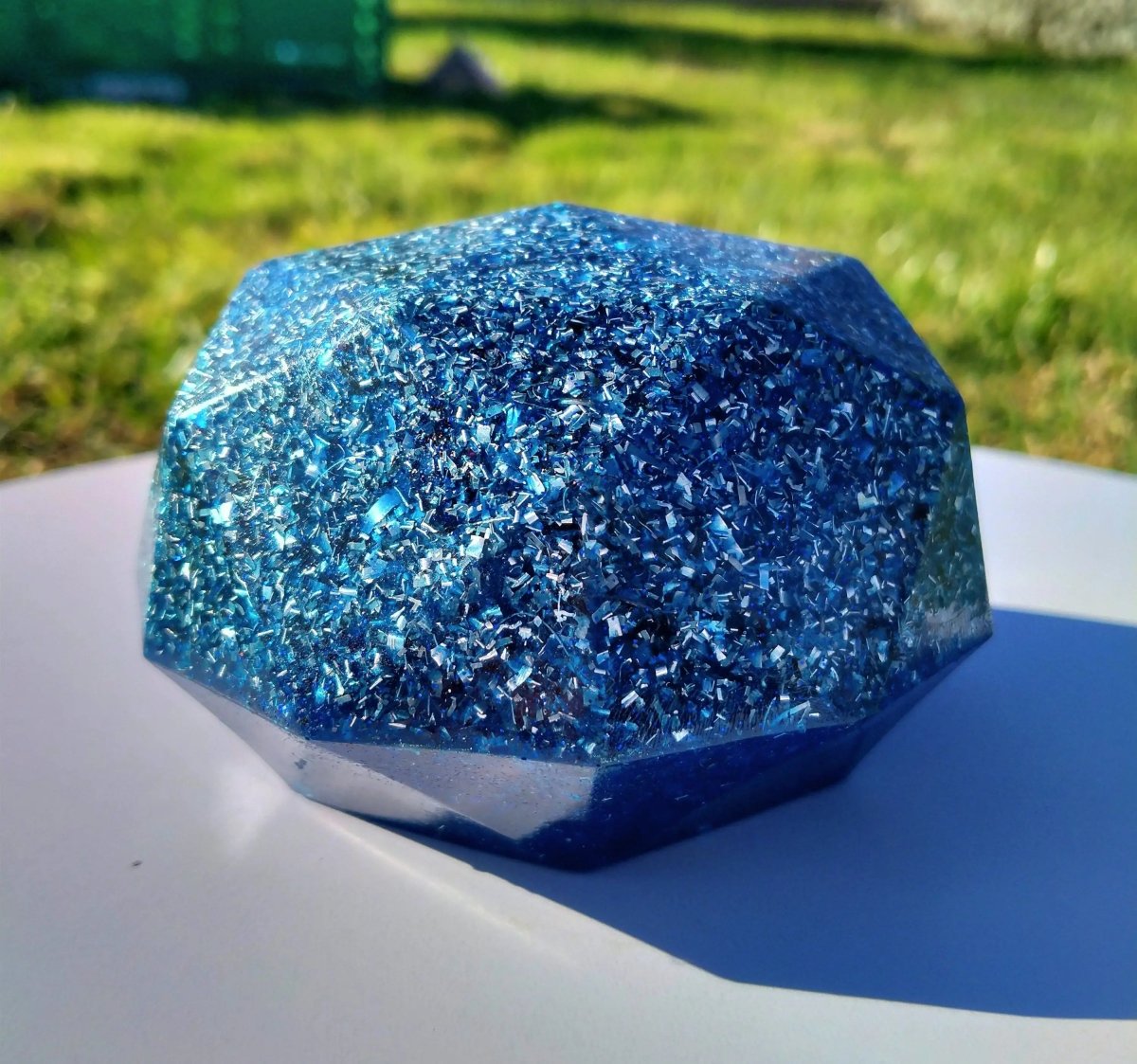 Domo Orgonita Azul - Mundo Orgon