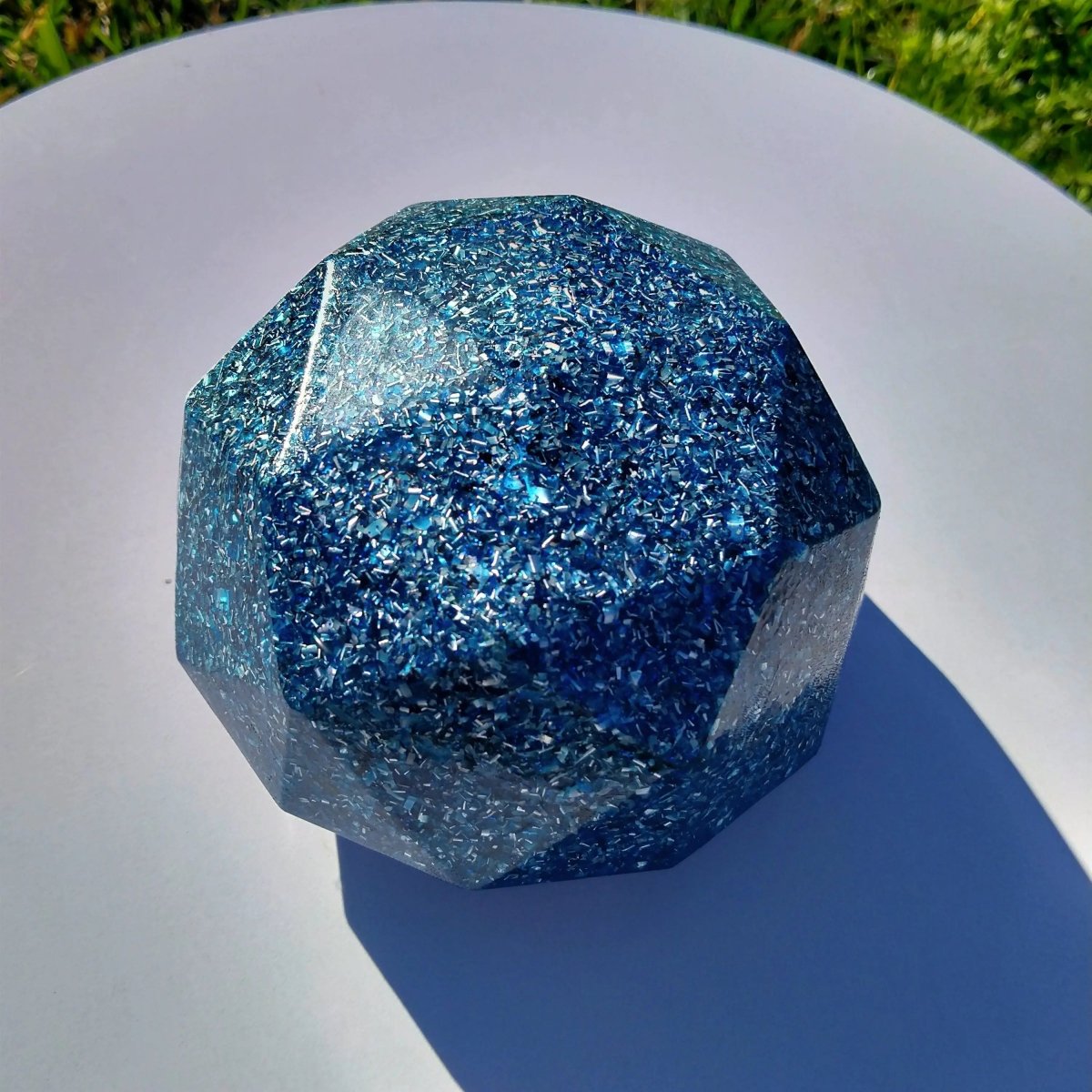 Domo Orgonita Azul - Mundo Orgon