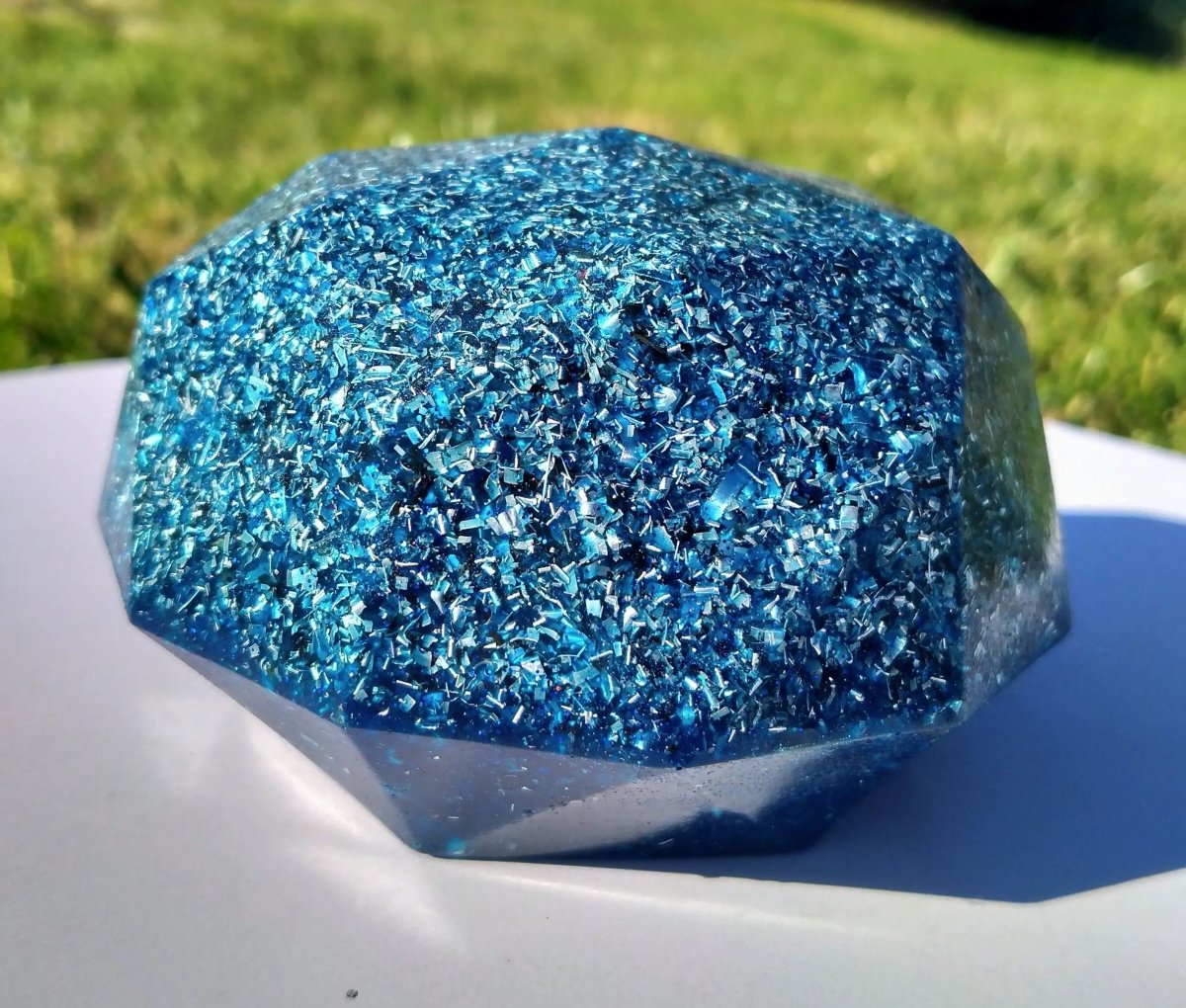 Domo Orgonita Azul - Mundo Orgon