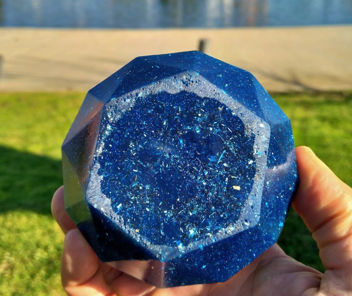 Domo Orgonita Azul - Mundo Orgon