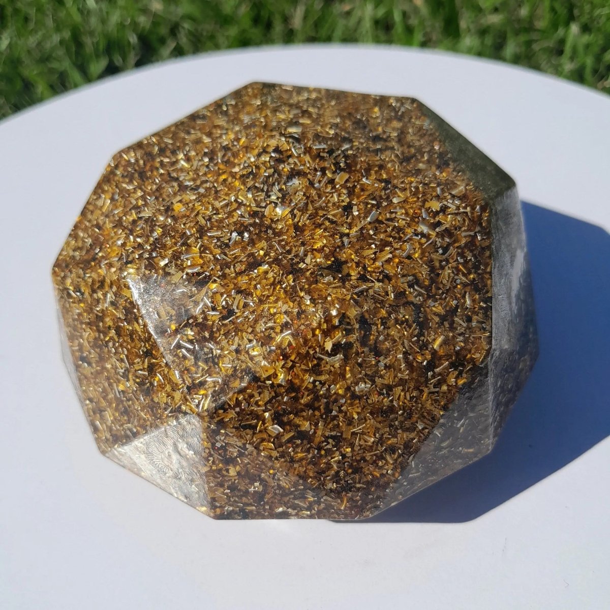 Domo Orgonita Marrón - Mundo Orgon