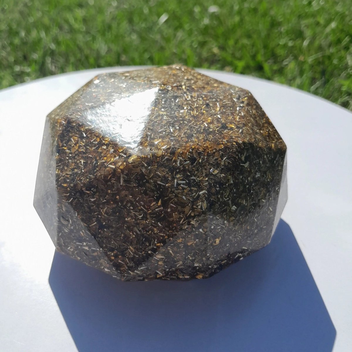 Domo Orgonita Marrón - Mundo Orgon