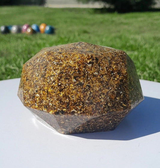 Domo Orgonita Marrón - Mundo Orgon