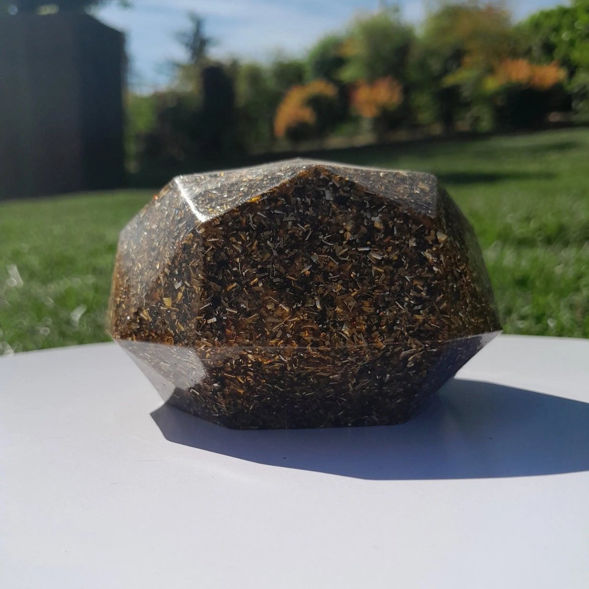 Domo Orgonita Marrón - Mundo Orgon