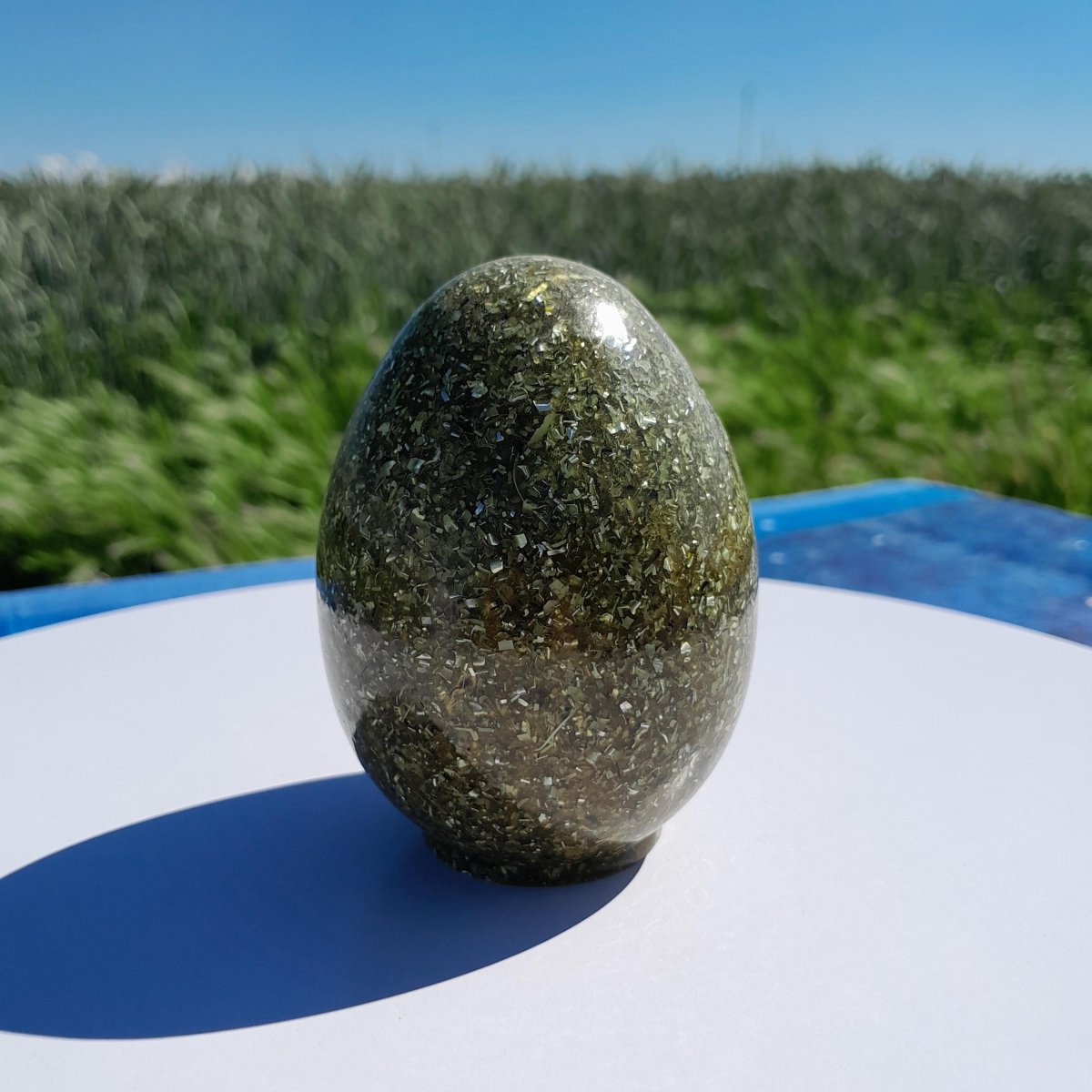 Huevo Orgonita Amarillo - Mundo Orgon