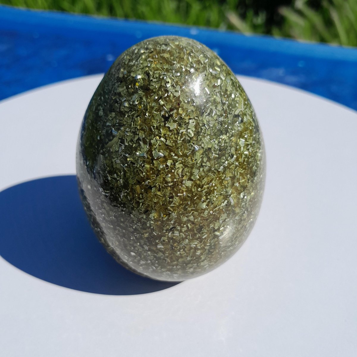 Huevo Orgonita Amarillo - Mundo Orgon