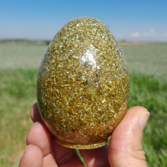 Huevo Orgonita Amarillo - Mundo Orgon