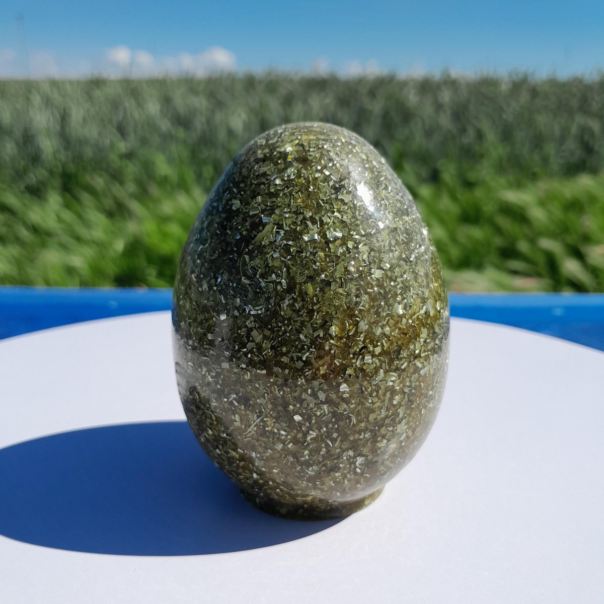 Huevo Orgonita Amarillo - Mundo Orgon