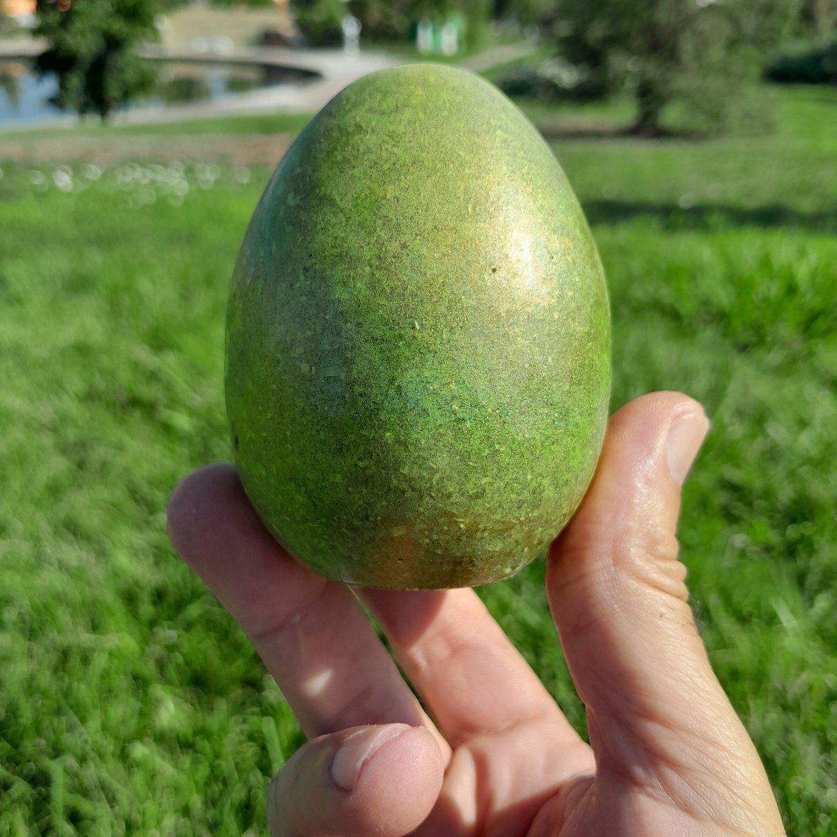 Huevo Orgonita Amarillo Limón - Mundo Orgon LTD