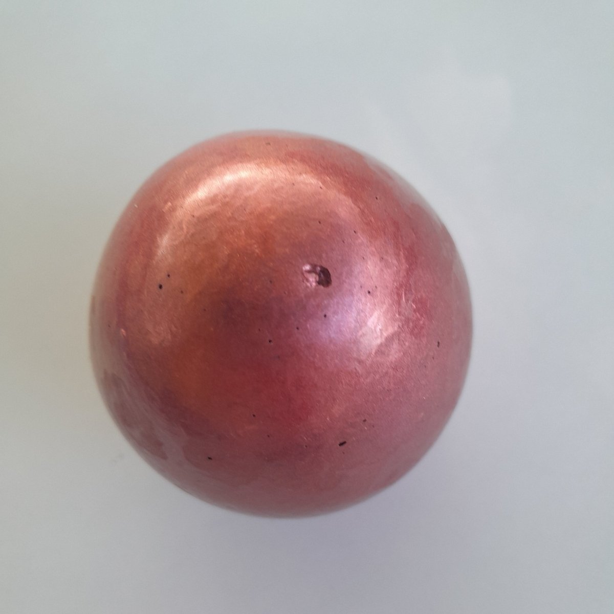 Huevo Orgonita Rojo con Shungita - Mundo Orgon LTD