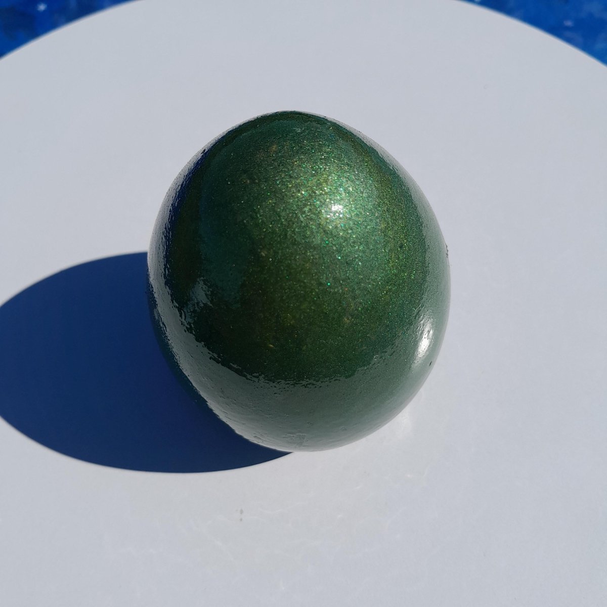 Huevo Orgonita Verde Oliva - Mundo Orgon