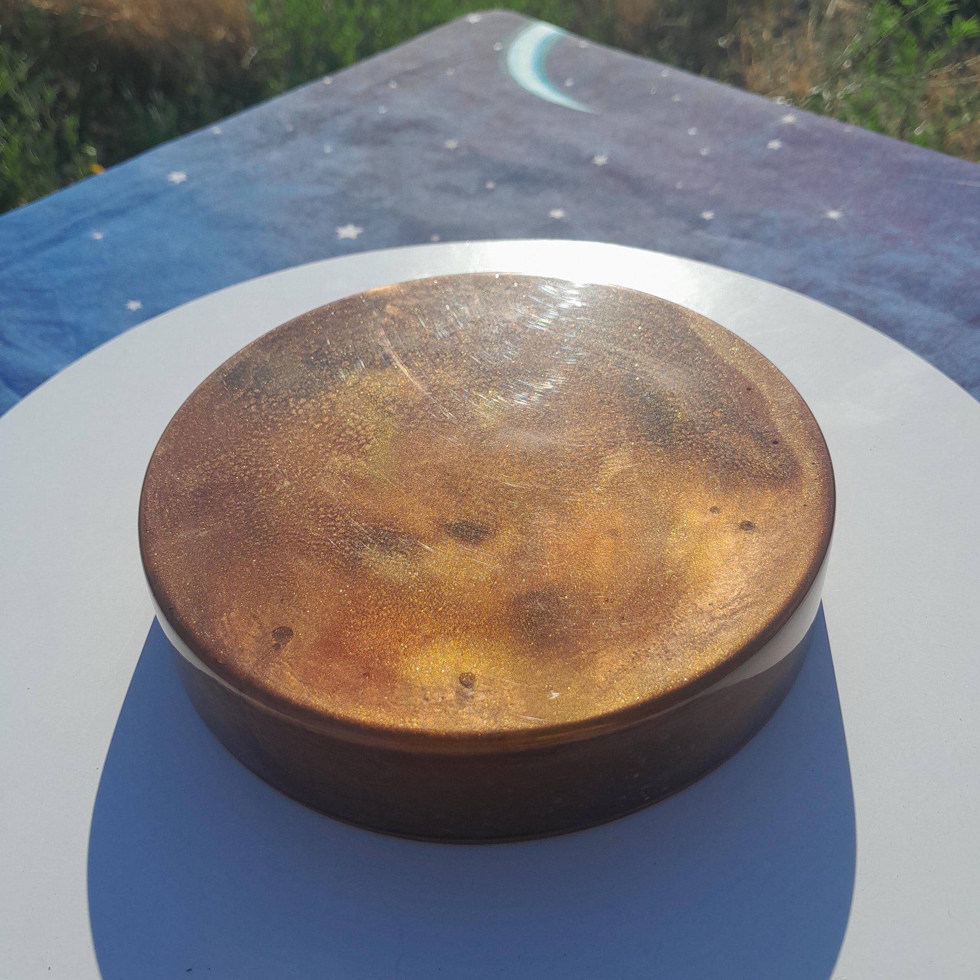 Placa de Carga Energética con Shunguita - Energiza Alimentos y Bebidas Saludables para Bienestar Natural