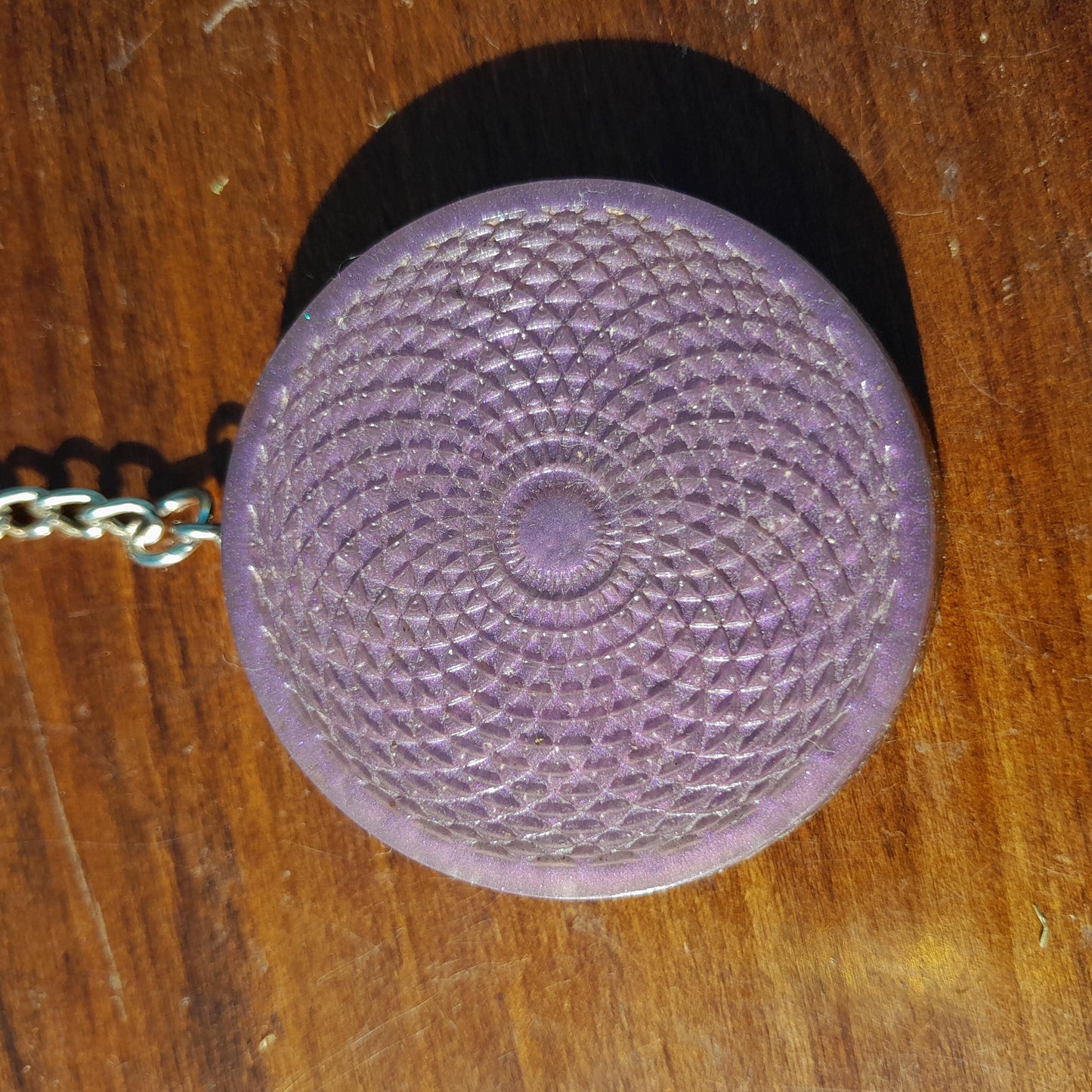 Llavero Orgonita Torus con Shunguita - Protector Energético 5G, Amuleto Espiritual Energético