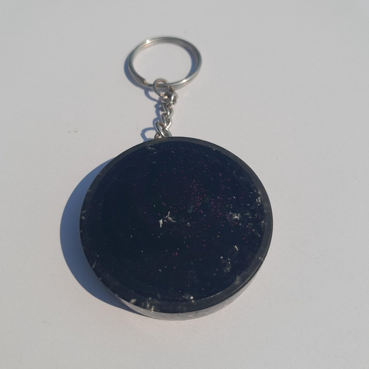 Llavero Orgonita Estrella de 6 Puntas con Shungita - Mundo Orgon