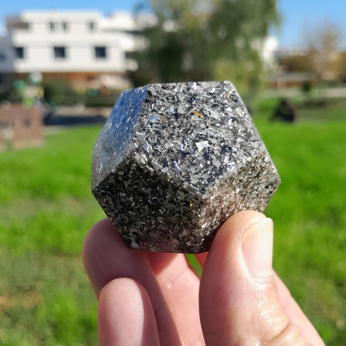 Mini Dodecaedro Orgonita Clásico - Mundo Orgon